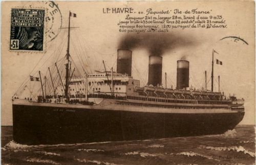 Le Havre - Paquebot Ile de France