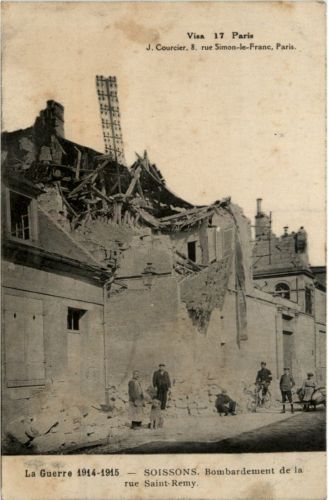 Soissons - Bombardement