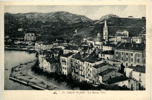 Calvi Plage - La Basse ville