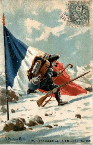 Chasseur Alpin en Observation