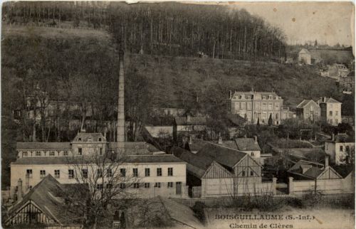 Boisguillaume - Chemin de Cleres