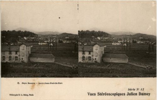 Saint Jean Pied de Port - Stereo Karte