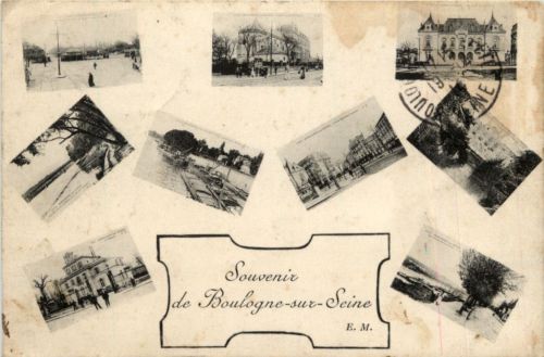 Souvenir de Boulogne sur Seine