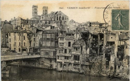 Verdun bombarde