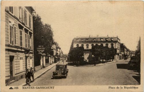 Mates Gassicourt - Place de la Republique
