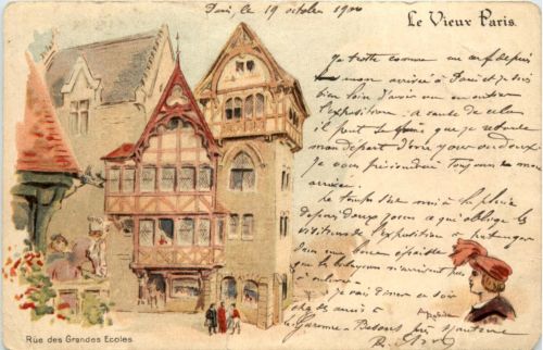 Le Vieux Paris - Litho