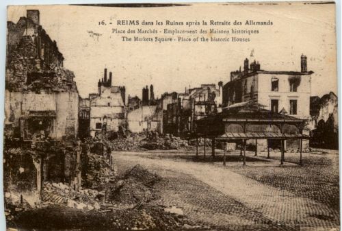 Reims dans les Ruines
