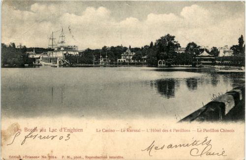 Enghien les Bains - Les Bords du Lac