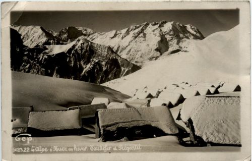 Alpe d Huez en hiver