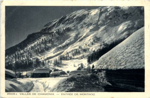 Chamonix - Entree de Montroc