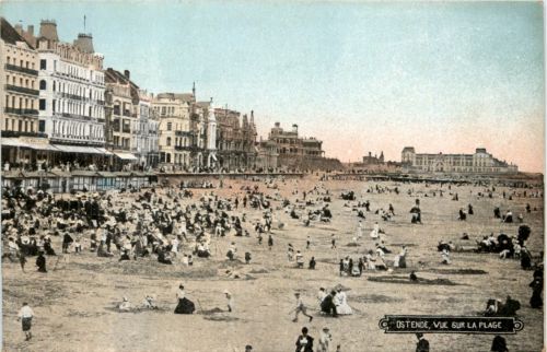 Ostende - Vue sur la Plage