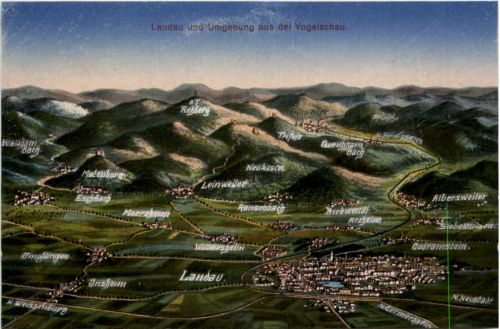 Landau - Vogelschau