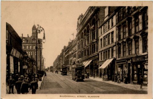 Glasgow - Sauchiehall Street - Tramway