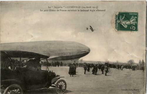 Le Zeppelin a Luneville 1913