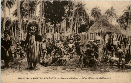 Mission Maristes d Oceanie - Danses indigenes - Lifou