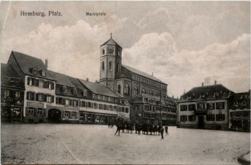 Homburg Pfalz - Marktplatz