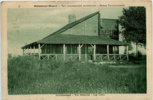 Beaumont Hamel - War Memorial - Log Cabin