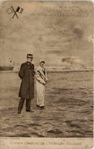 Roi Albert et la Reine Elisabeth