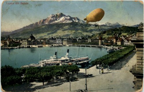 Luzern mit Ballon