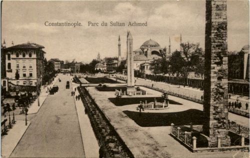 Constantinople - Parc du Sultan Achmed