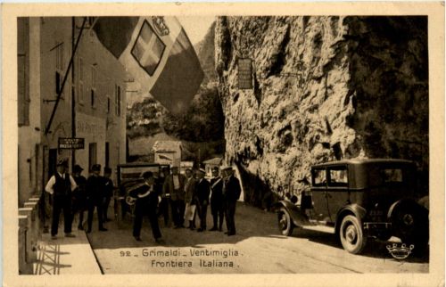 Grimaldi Ventimiglia - Frontiera Italiana