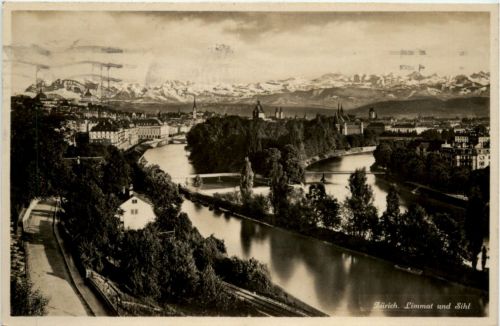 Zürich - Limmat und Sihl