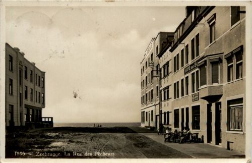 Zeebrugge - La Rue des Pecheurs