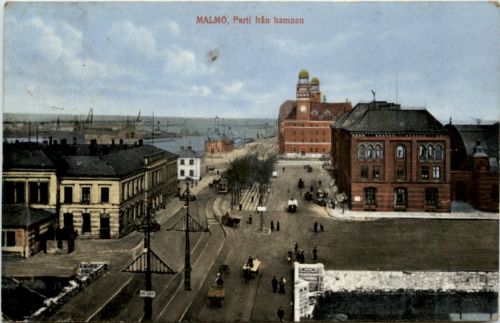 Malmö - Parti fran hamnen