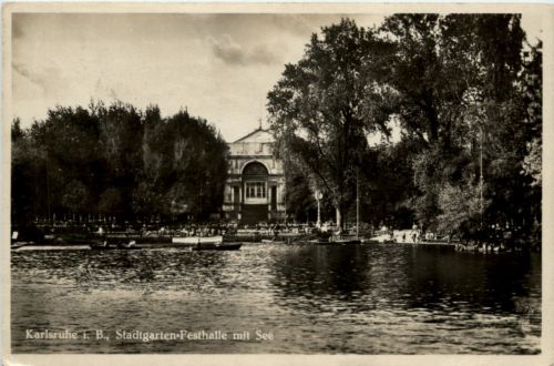 Karlsruhe - Stadtgarten Festhalle