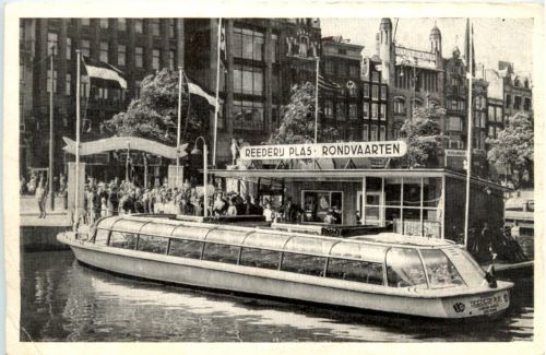 Amsterdam - Reederij Plas - Damrak