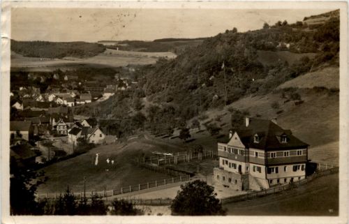 Adenau mit Jugendherberge
