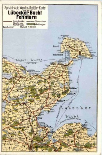 Fehmarn - Karte map