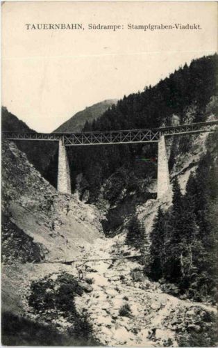 Tauernbahn - Stampfgraben Viadukt