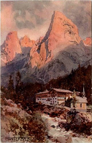 Hinterbaerenbad - Künstlerkarte