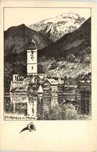St. Wolfgang - Künstlerkarte Ulf Deidl