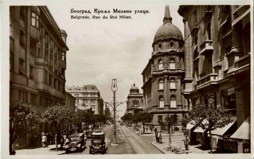 Belgrade - Rue du Roi Milan
