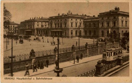 Krakau - Hauptbahnhof - Feldpost