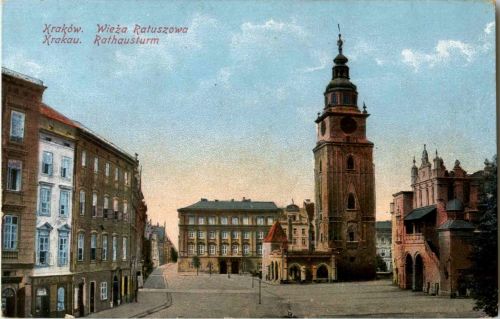 Krakau - Rathausturm