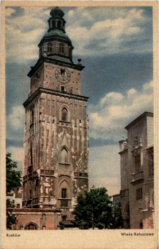 Krakau - Wieze Ratuszowa - Feldpost