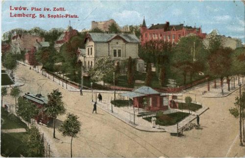 Lemberg - St. Sophie Platz - Feldpost