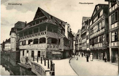 Strassburg - Pflanzbadgasse - Feldpost