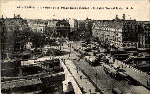 Paris - Le Pont saint Michel