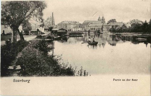 Saarburg - Partie an der Saar
