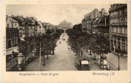 Straassburg - Broglieplatz