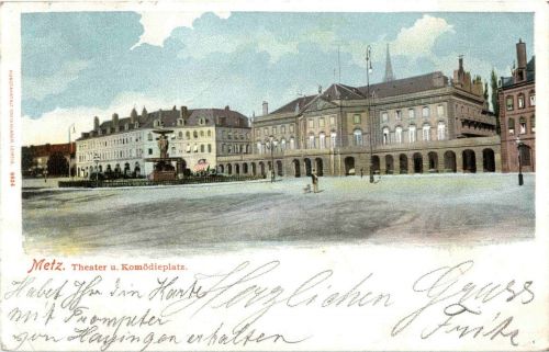 Metz - Theater und Komödienplatz