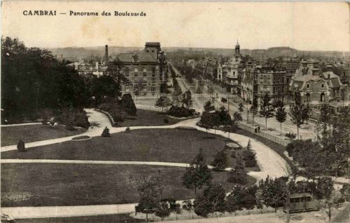 Cambrai - Panorama des Boulevards