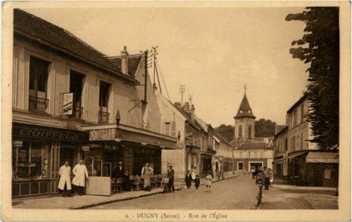 Dugny - Rue de l Eglise