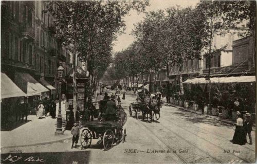Nice - L Avenue de la Gare