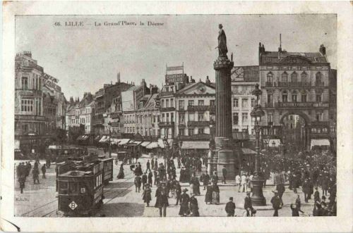 Lille - L Grand Place - Feldpost