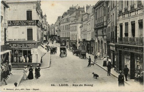 Laon - Rue du Bourg